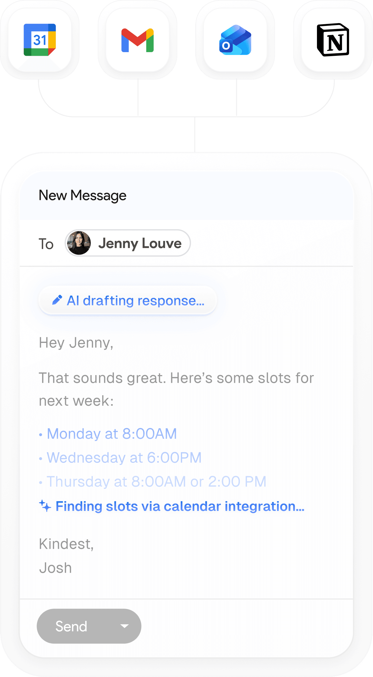 an organized inbox